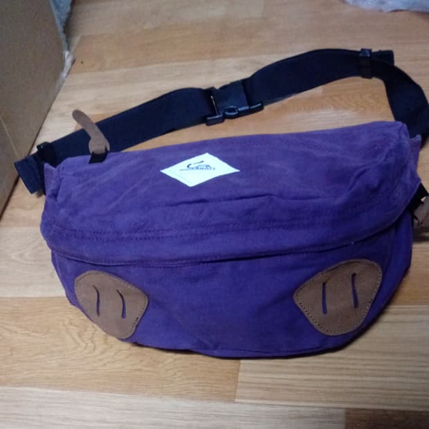 비에스래빗 웨이스트백 (퍼플)