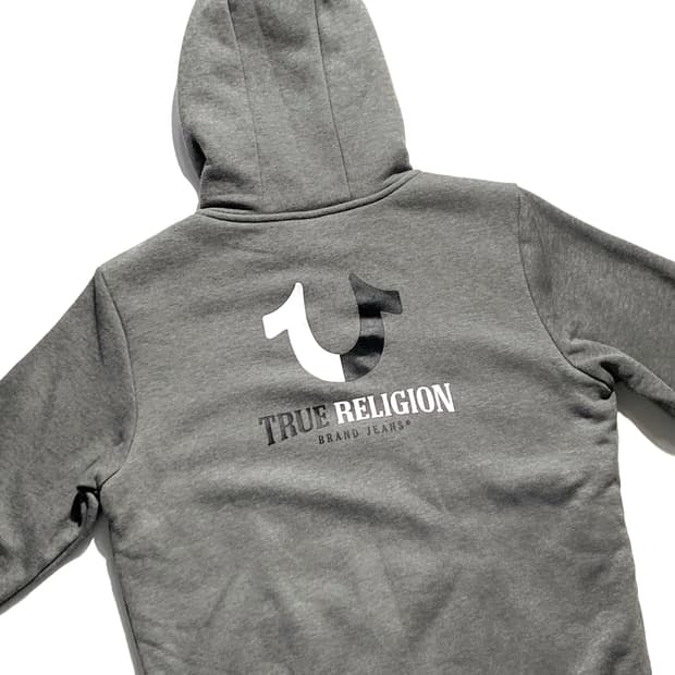 트루릴리전 보아 플리스 후드집업