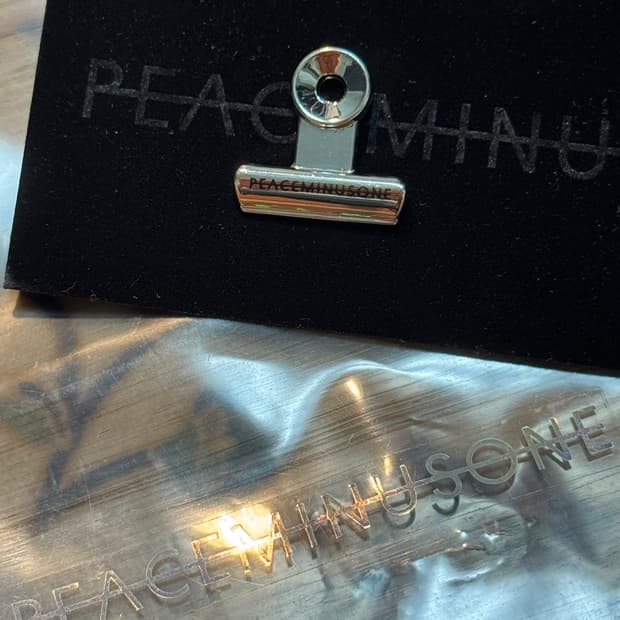 PEACEMINUSONE 불독클립 피스마이너스원