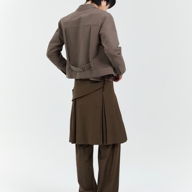 ÉÉ TRUCKER JACKET MODERN MOCHA