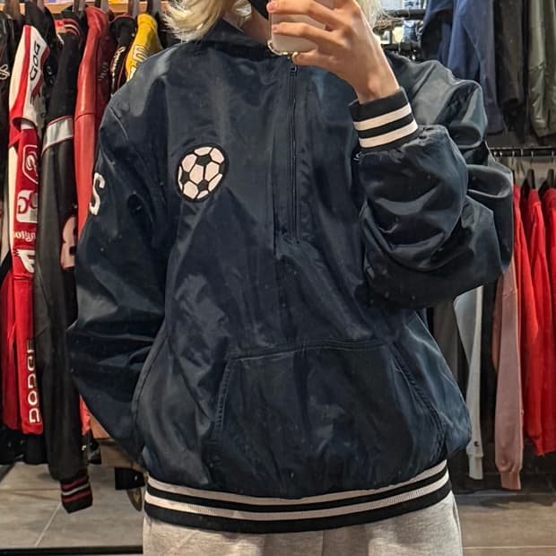 [NO.9]vtg 네이비 바람막이