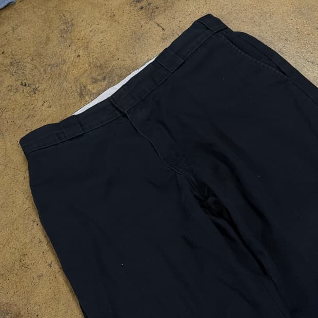 [정품] 디키즈 검정색 면바지 b14
