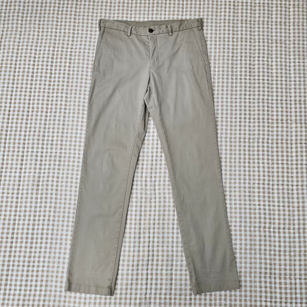 유니클로 스판 면바지 남자33