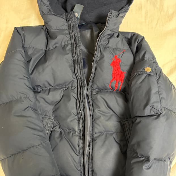 폴로 랄프로렌 빅포니 패딩 s