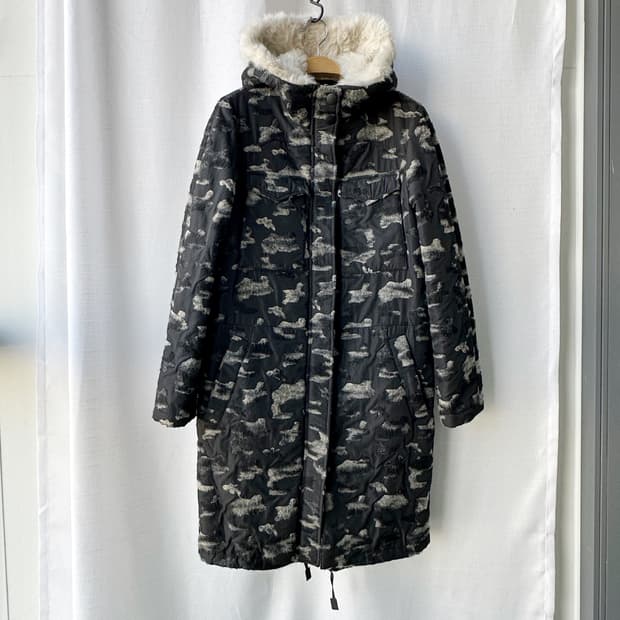 질샌더 네이비 Fall 2015 레디투웨어 컬렉션 퍼 후디 점퍼 36