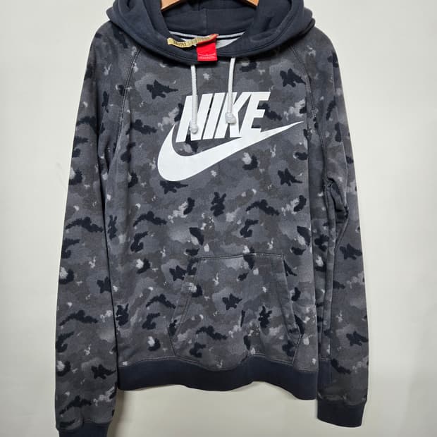나이키 카모플라쥬 후드티 L