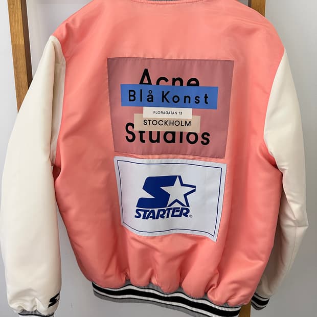 아크네 스튜디오 스톡홀롬 스타터 콜라보 블루종