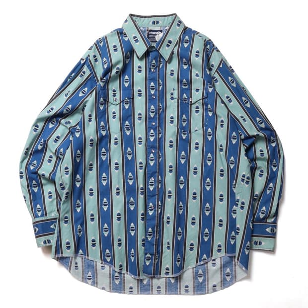 랭글러 90’s Wrangler Pattern Western Shirt 
