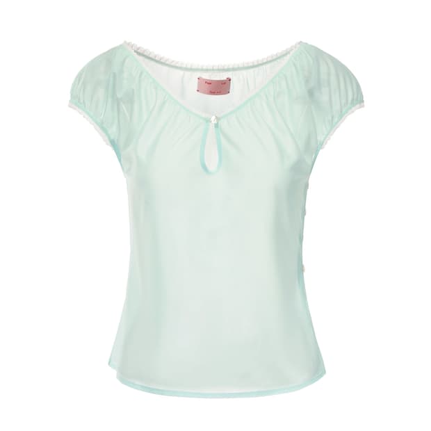 Papi lav MINT GREEN BLUSHY TOP