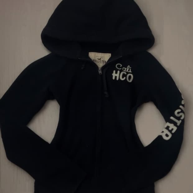 초희귀 홀리스터 딱붙핏 후드집업