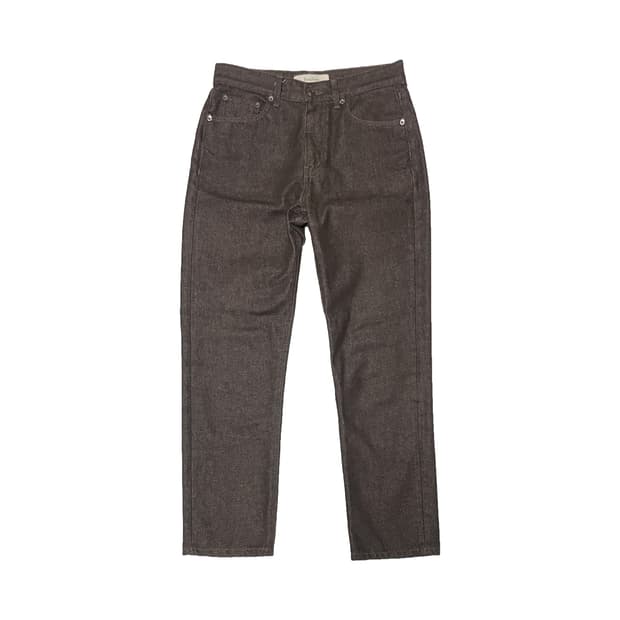 퍼스트플로어 브라운 데님 팬츠