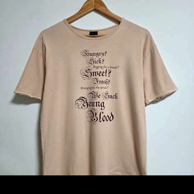 라디오헤드 'Hail to the Thief' tour tee 2003