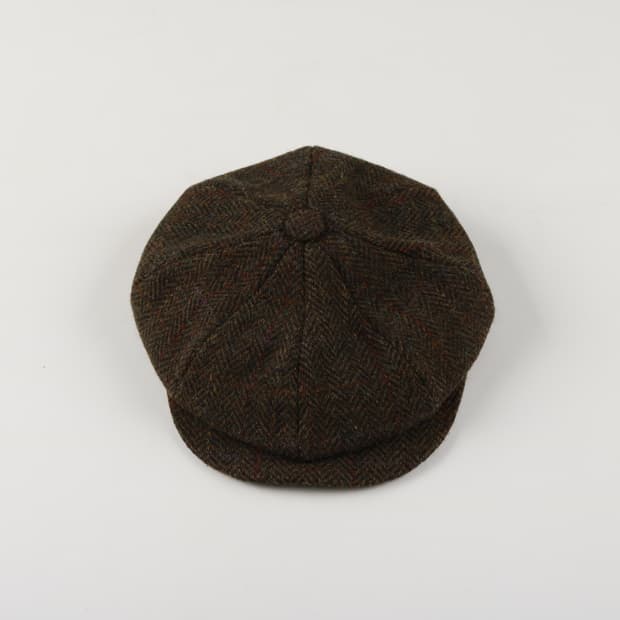 [59cm] 마이저 해리스트위드 뉴스보이캡