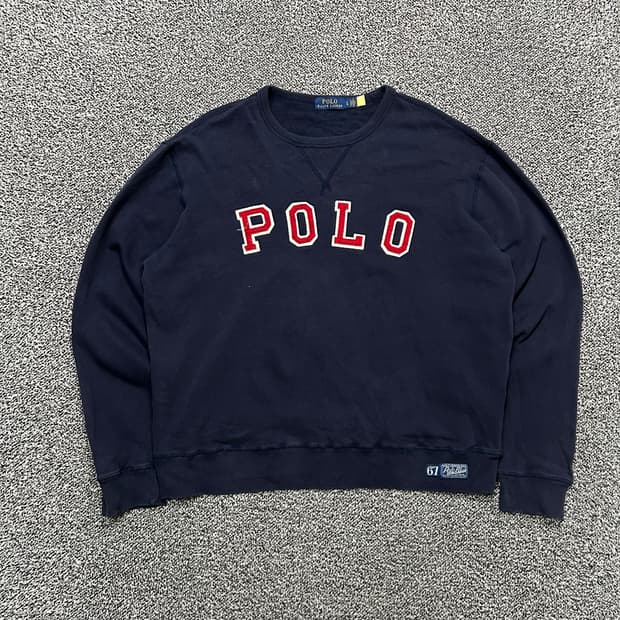 폴로 (POLO RalphLauren)스펠로고 맨투맨