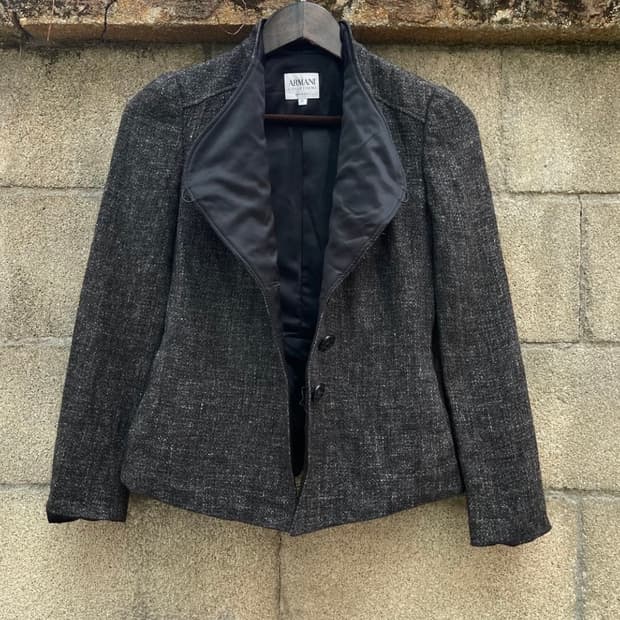 아르마니 collezioni 울 여성 자켓