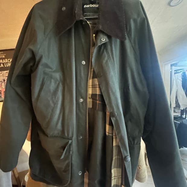 바버 비데일 그린 (38사이즈)