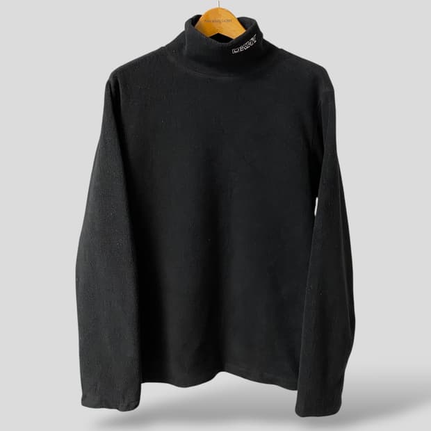 (L)DKNY 하이넥 플리스 긴팔