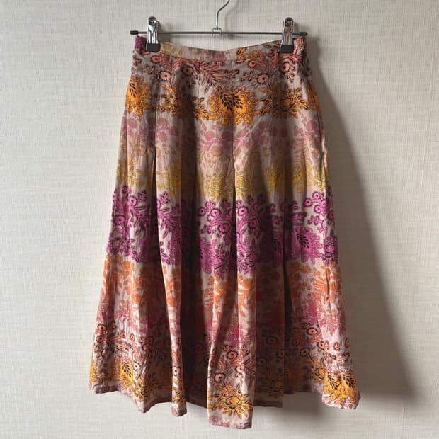Vintage Floral Skirt