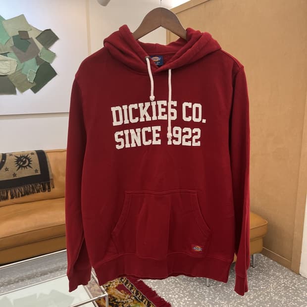 디키즈 빅로고 오버핏 기모 후드티 95 C05674