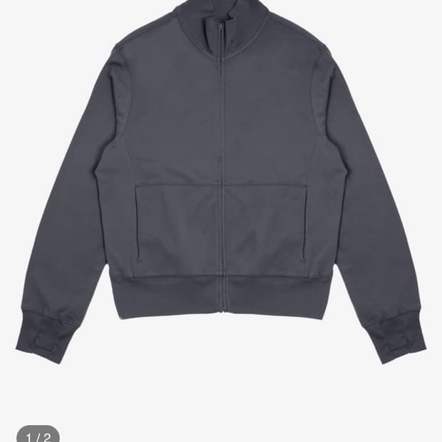 Asien Layer Zip Jersey Grey