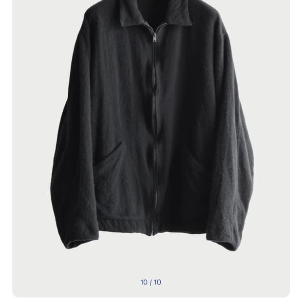 코모리 축융 울 자켓 