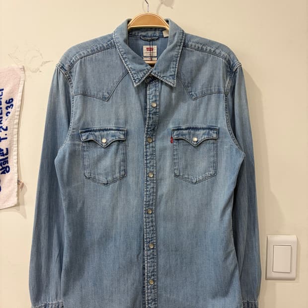 119. 리바이스 데님셔츠 청셔츠