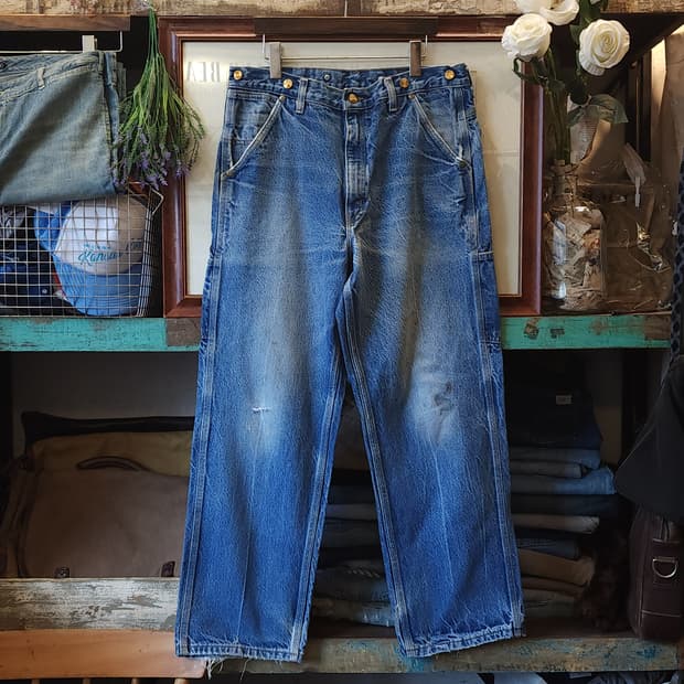 90s 칼하트 싱글니 카펜터 데님팬츠 칼하트 워크팬츠 USA 36x30