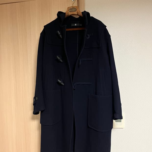 유니클로 질샌더 +J 다크네이비 더플 L사이즈