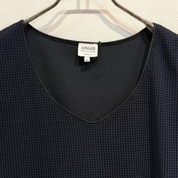 Armani V-Neck Sleeveless (Made In Italy)