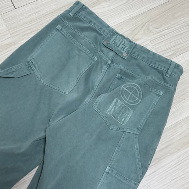 MPa PAINTER DENIM PANTS EMERALD