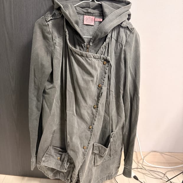 쥬시꾸띄르 가먼츠워싱 자켓 55