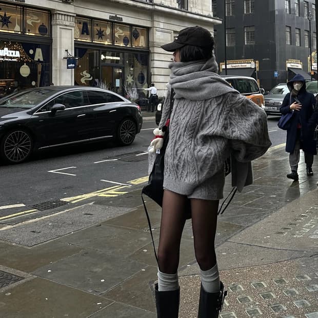 핀터레스트 셋업 + 머플러