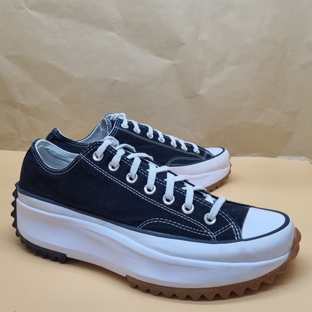 컨버스 런스타 하이크 로우 블랙 운동화290