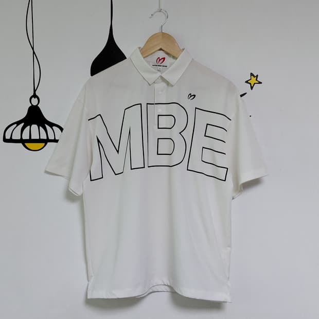 [4/100~105] 마스터바니 에디션 MBE 빅로고 반팔 카라티