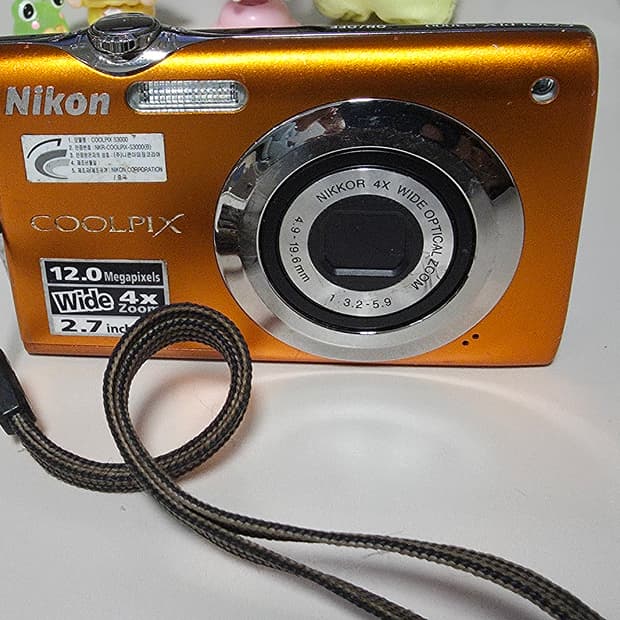 니콘 쿨픽스 S3000(하자) 빈티지 디지털카메라