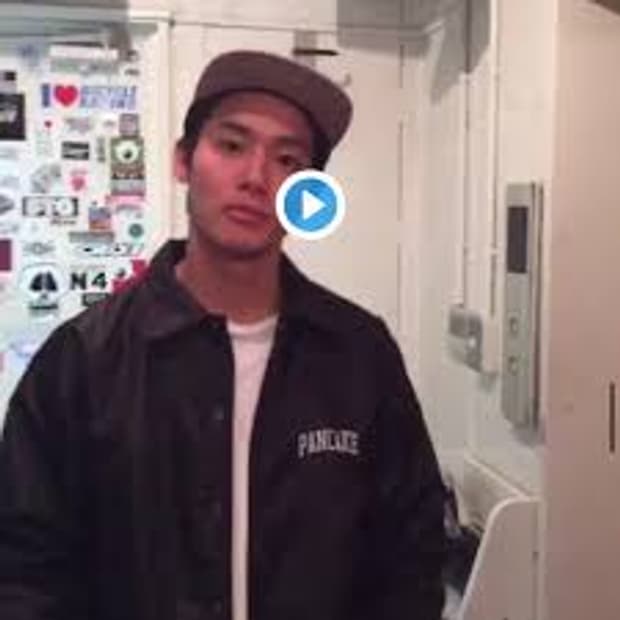 95)PANCAKE 보아털 안감 코치 자켓 (노무라 슈헤이 착용)