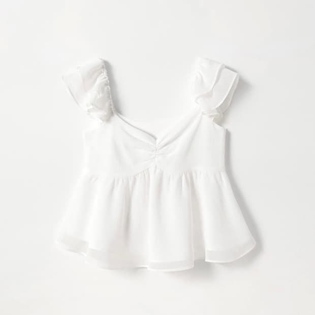 르베인 나디아 블라우스 1회 단시간 착용