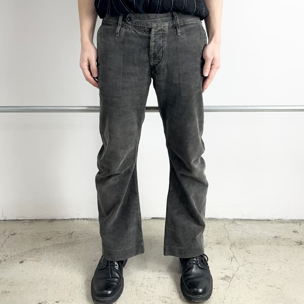 Wjk 코듀로이 바나나 플레어 팬츠