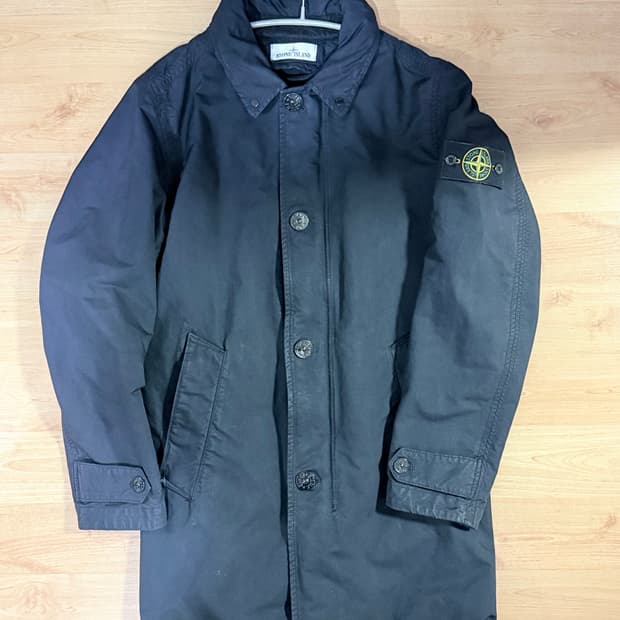 스톤아일랜드 다비드TC 코트 S 네이비