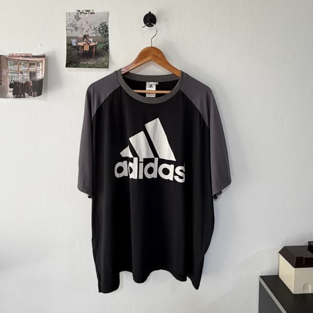 [6XL] 아디다스 빅사이즈 로고 티셔츠