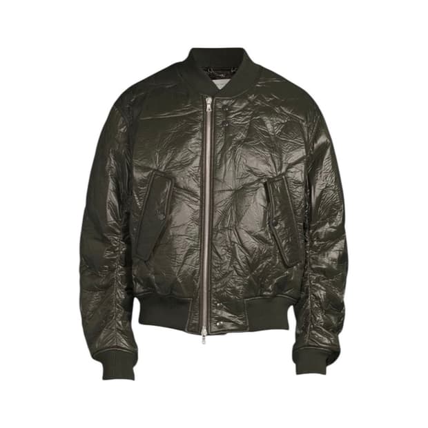 구합니다. 드리스 반노툰 크링클 봄버 자켓