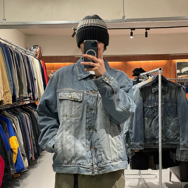 90‘s LEE 쉐르파 데님 자켓  