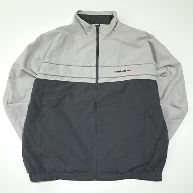 CL716 M 리복 90s 유니언잭 올드스쿨 바람막이 자켓