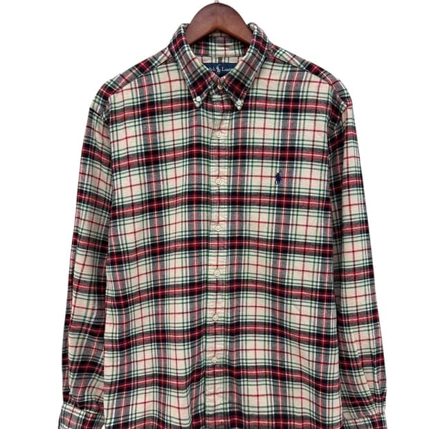 00s 폴로 체크셔츠 (XL) 