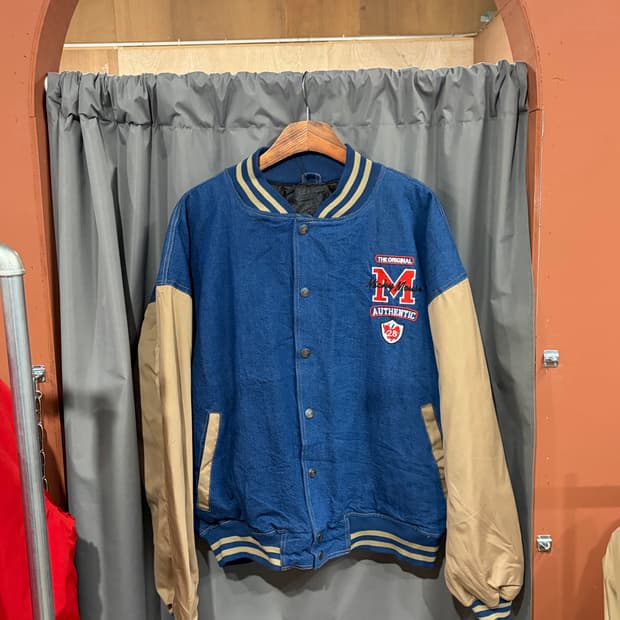 빈티지 미키마우스 봄버자켓