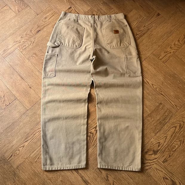 [35]칼하트 USA 데저트 탄 싱글니 카펜터 워크 팬츠