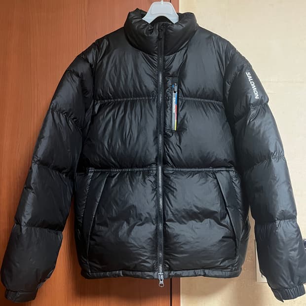 살로몬 컨투어 남성패딩S