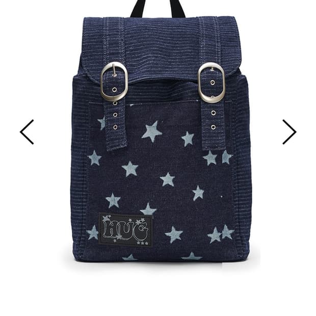 허그유어스킨 스타더스트 데님 백팩