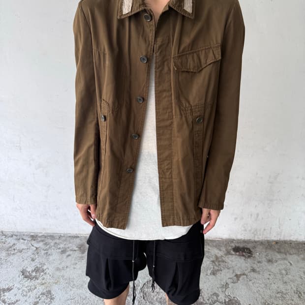 Yohji Yamamoto Military Collar Jacket