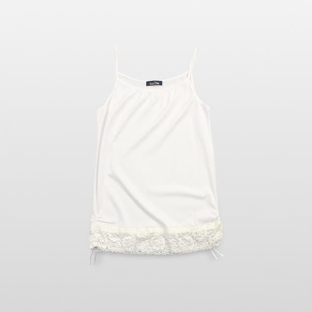 EAST BOY Lace Hem Cami Top